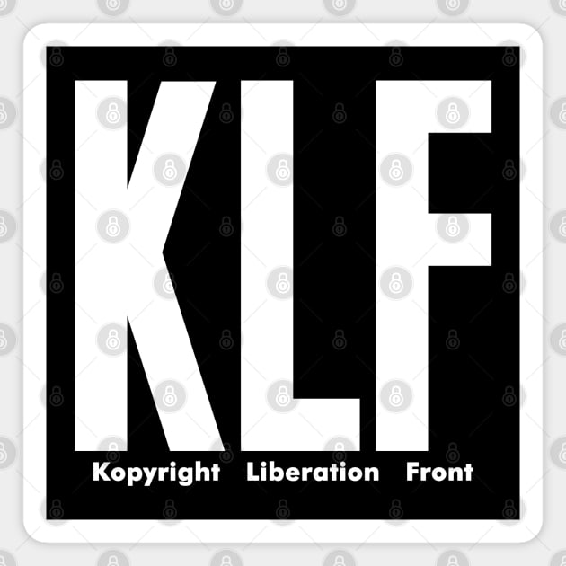 KLF - techno rave collector edition from the 90s Magnet by BACK TO THE 90´S